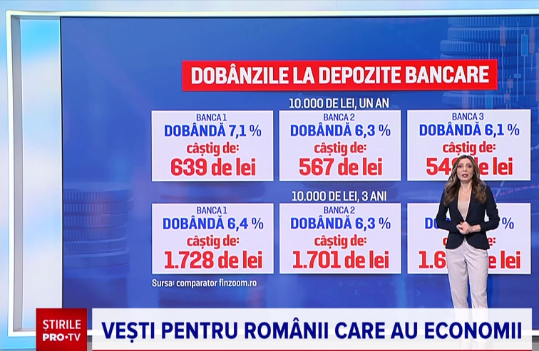 Dobânzile la titlurile de stat și depozitele bancare ar putea scădea în perioada următoare. Care sunt cele mai avantajoase