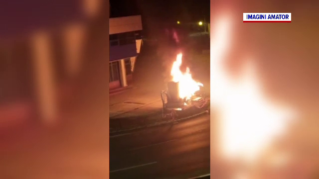 Bărbatul care a provocat accidentul din Brașov urmat de incendiu era beat și furase mașina. Ce alcoolemie-record avea