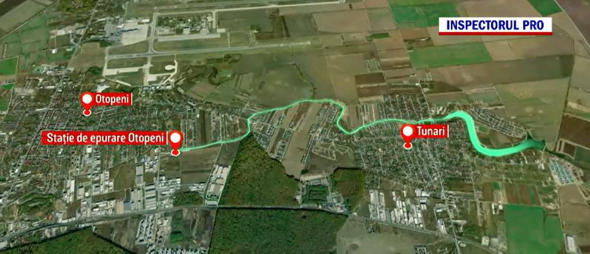 Dezastru ecologic lângă București. Apa din puțurile oamenilor este contaminată. „Păcat că mirosul nu se simte la televizor”