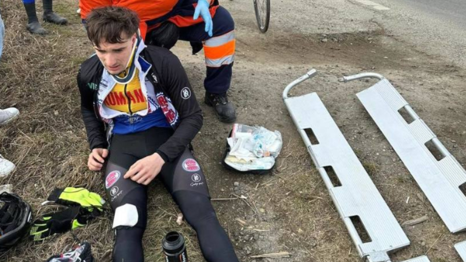 Fiul lui Eduard Novak, fostul ministru al Sportului, lovit de o mașină în timpul unui antrenament. Tânărul, operat de urgență