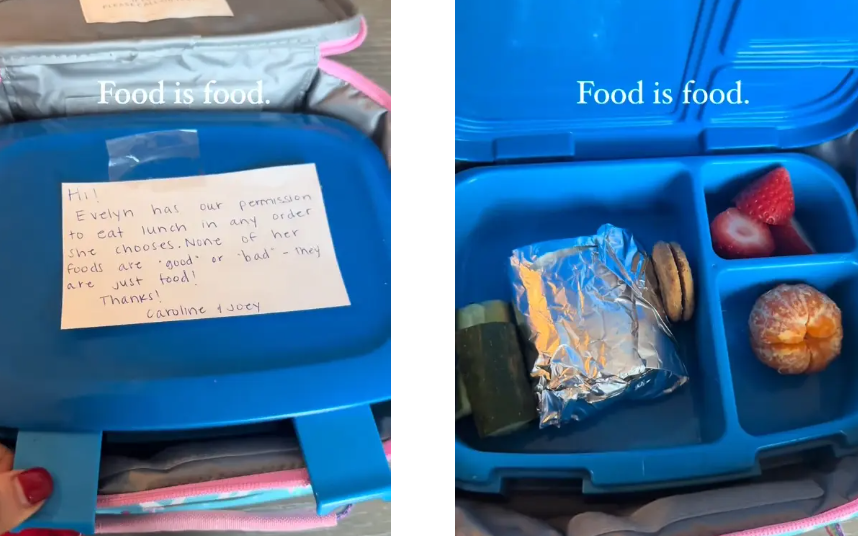 O mamă indignată a scris un bilet pentru educatoarea fiicei sale și l-a lipit pe caserola de mâncare. Ce o învățase dascălul