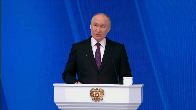 Vladimir Putin: „Occidentul tot repetă că Rusia este pe cale să atace Europa. Este un nonsens total”