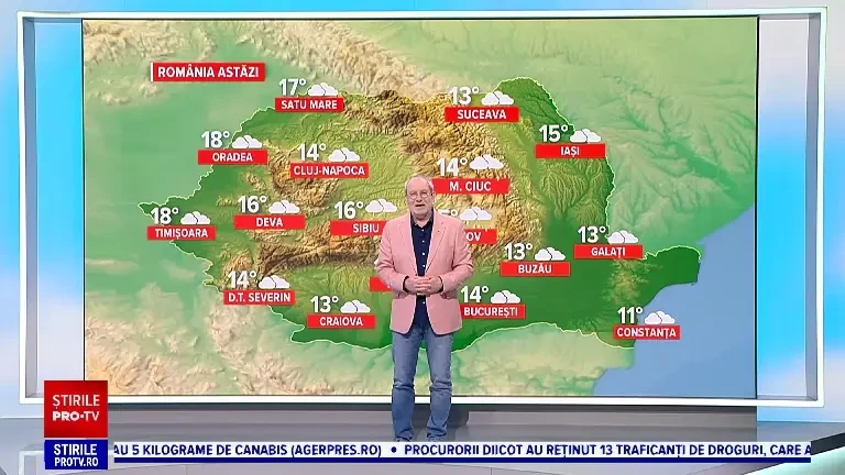 Vremea astăzi, 1 martie 2024. Temperaturile se mențin ridicate pentru această perioadă. La cât ajunge maxima în unele zone