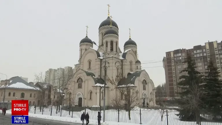 LIVE VIDEO: Funeraliile lui Aleksei Navalnîi, la Moscova. O mulțime de oameni, în faţa bisericii unde va avea loc slujba