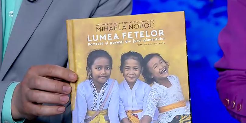„Să descoperim tot ce poate fi o fată”. Mihaela Noroc, autoarea celebrului „Atlasul frumuseții“, a publicat o nouă carte