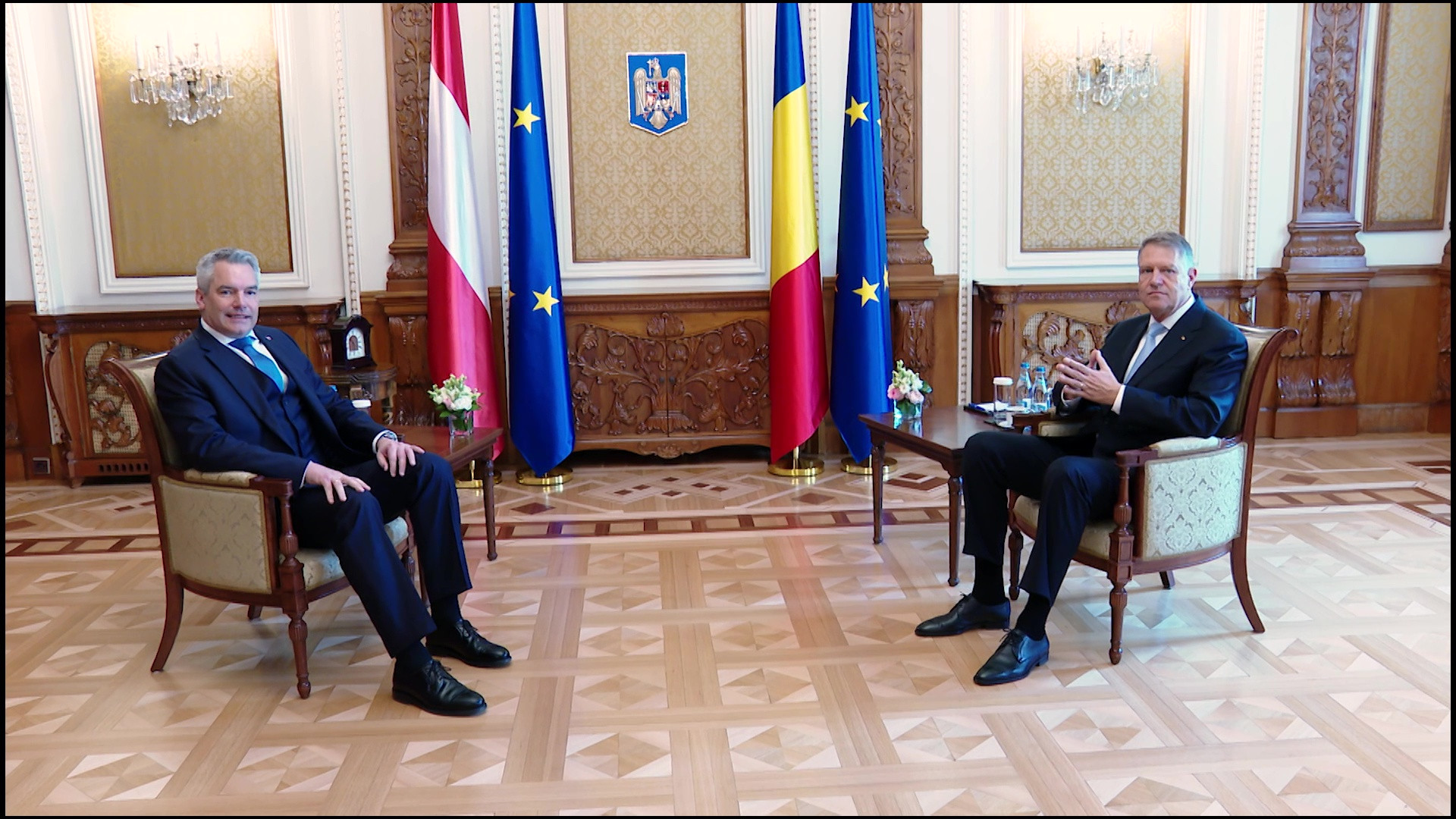 Klaus Iohannis, Karl Nehammer