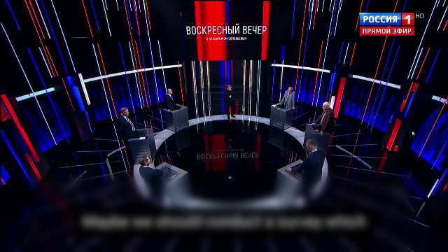 Delir în direct la televiziunea publică rusă: București, primul pe lista orașelor care ar trebui bombardate, ca răzbunare