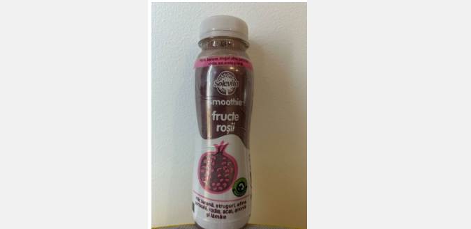Smoothie cu fructe roşii, retras de la comercializare din magazinele Lidl. Clienţii, sfătuiţi să nu consume produsul