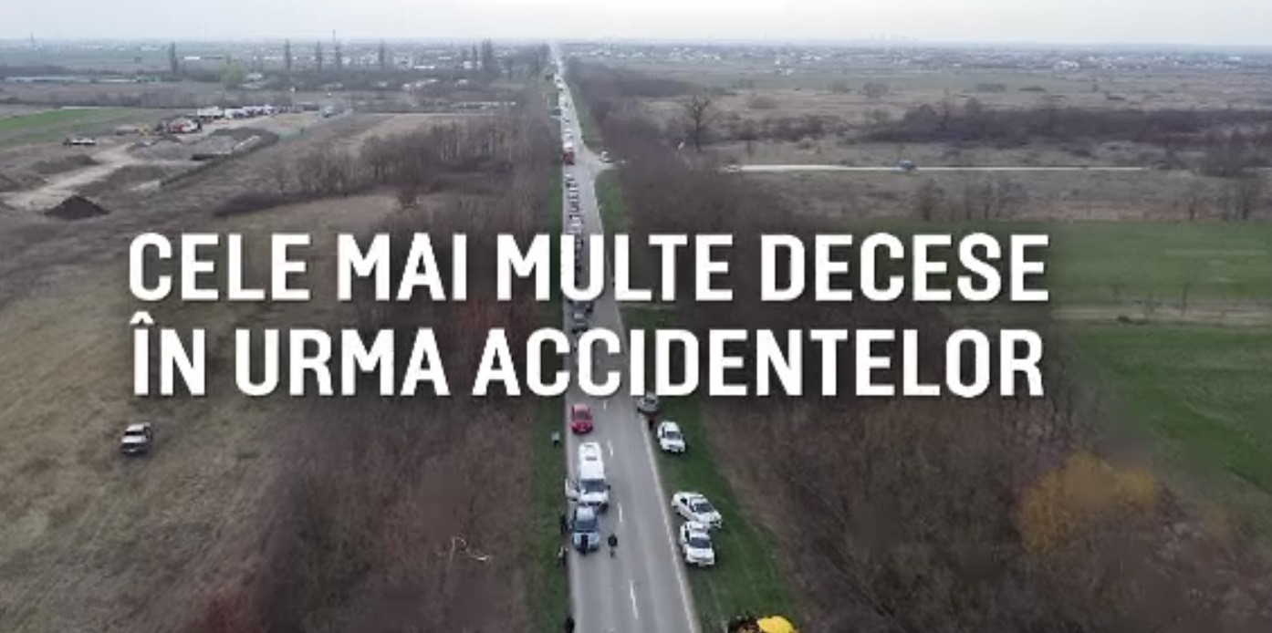 România, fruntașă în UE la numărul de morți în accidente rutiere. Șoseaua din Capitală devenită un coșmar al șoferilor