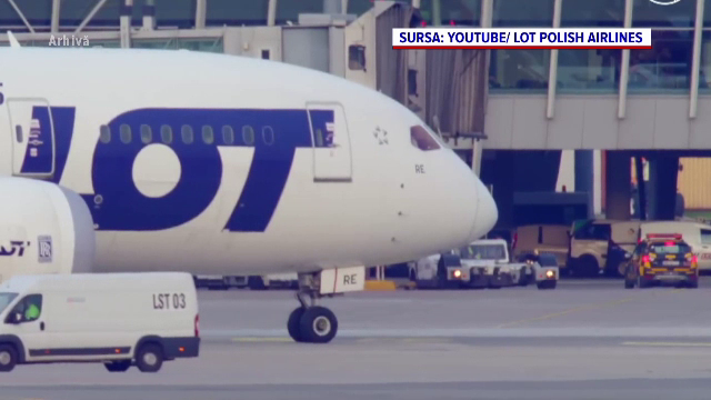 Un avion a aterizat de urgență la București, după ce unui bărbat i s-a făcut rău. Medicii nu l-au putut salva