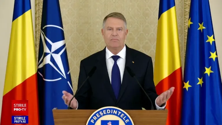 Președintele Klaus Iohannis: ”Am decis să intru în competiție pentru funcția de Secretar general al NATO”