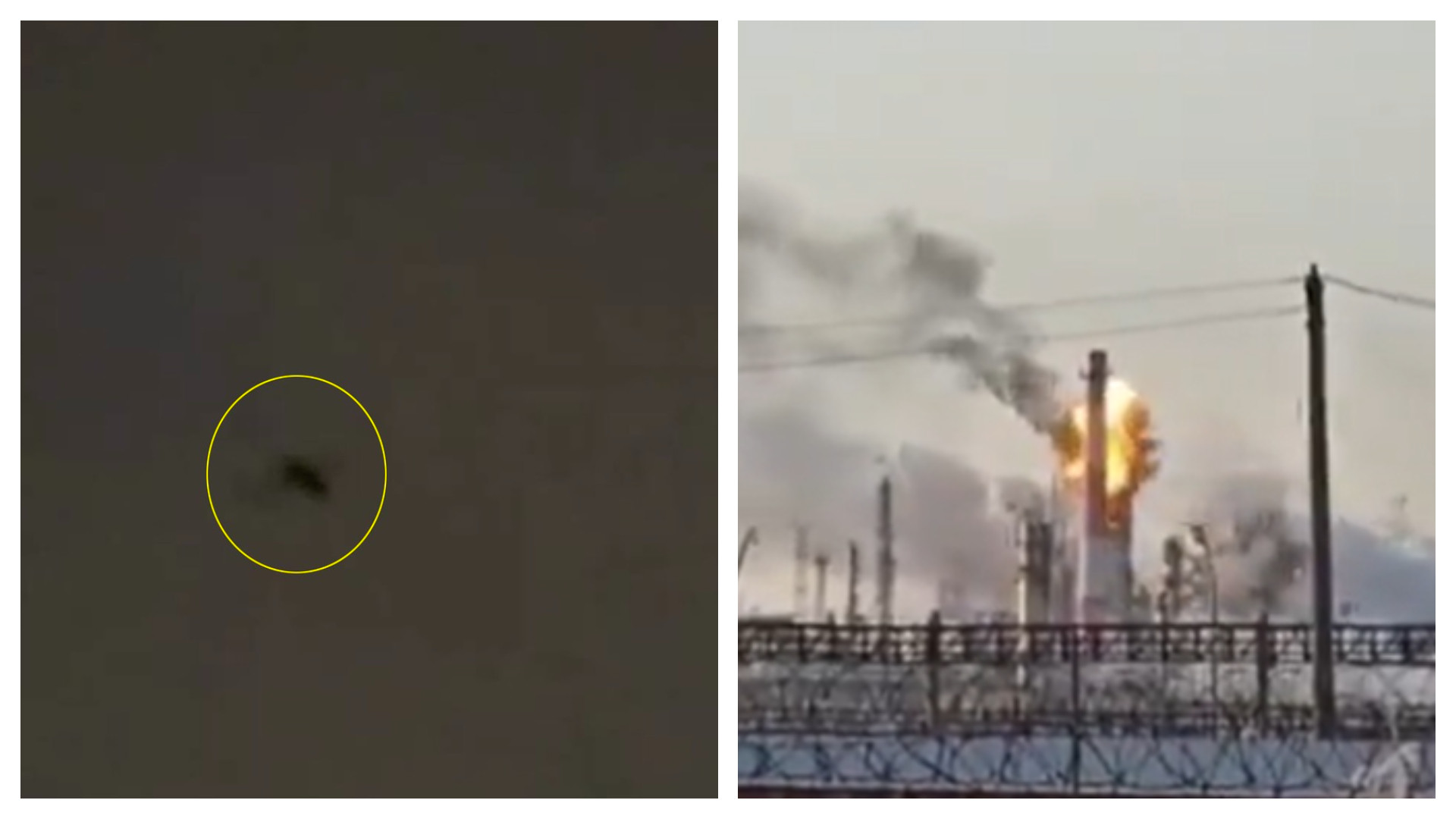 VIDEO. Forțele ucrainene au lansat un nou atac masiv cu drone asupra Rusiei. Cea mai mare rafinărie Rosneft a fost avariată