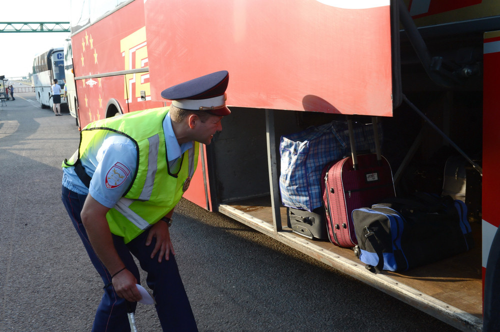 Mai mulți polițiști au auzit mieunatul unor pisici dintr-un autobuz. Când au controlat vehiculul, au avut un șoc