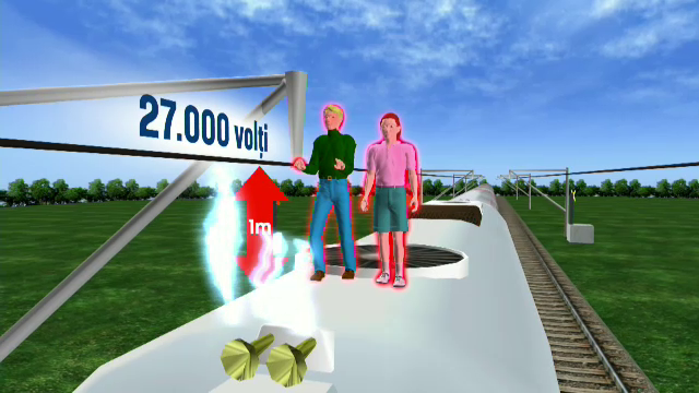 Fată de 20 de ani, pe tren cu un prieten în Cluj, pentru un selfie exploziv. ”Uitați ce a rămas. Hainele arse. Cureaua”