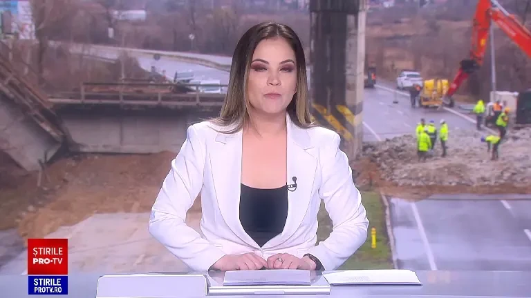 Podul CFR de la Câmpina a fost demolat. Când se va relua circulația pe DN1