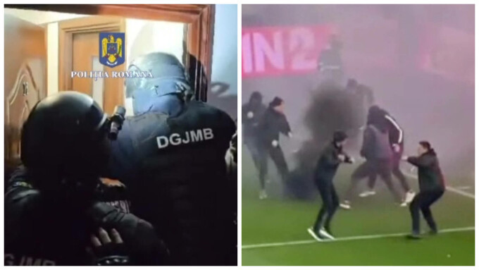 Şapte suporteri, urmăriţi penal în urma bătăii care a avut loc între galerii, înainte de meciul Dinamo Bucureşti şi UTA Arad
