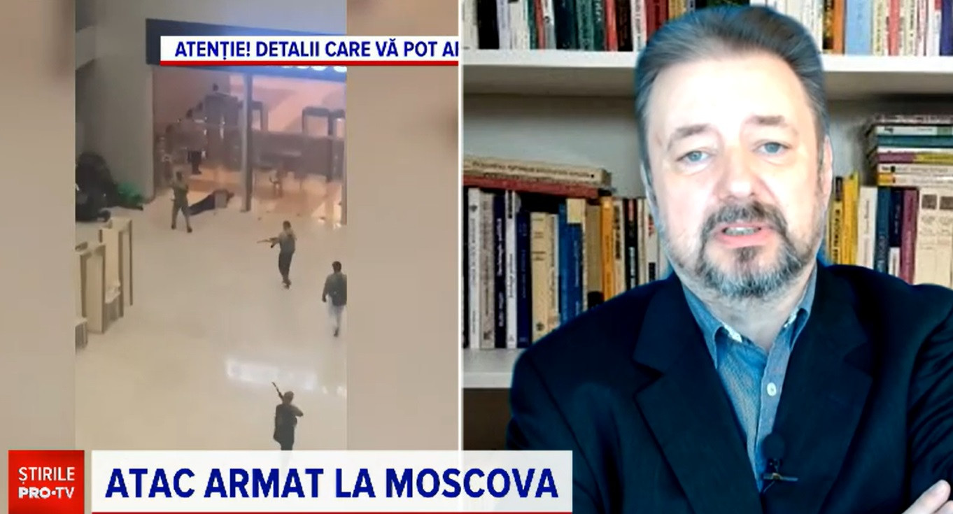 Pîrvulescu: „Rusia e preocupată de războiul din Ucraina și a dat prea puțină importanță atacurilor teroriste”