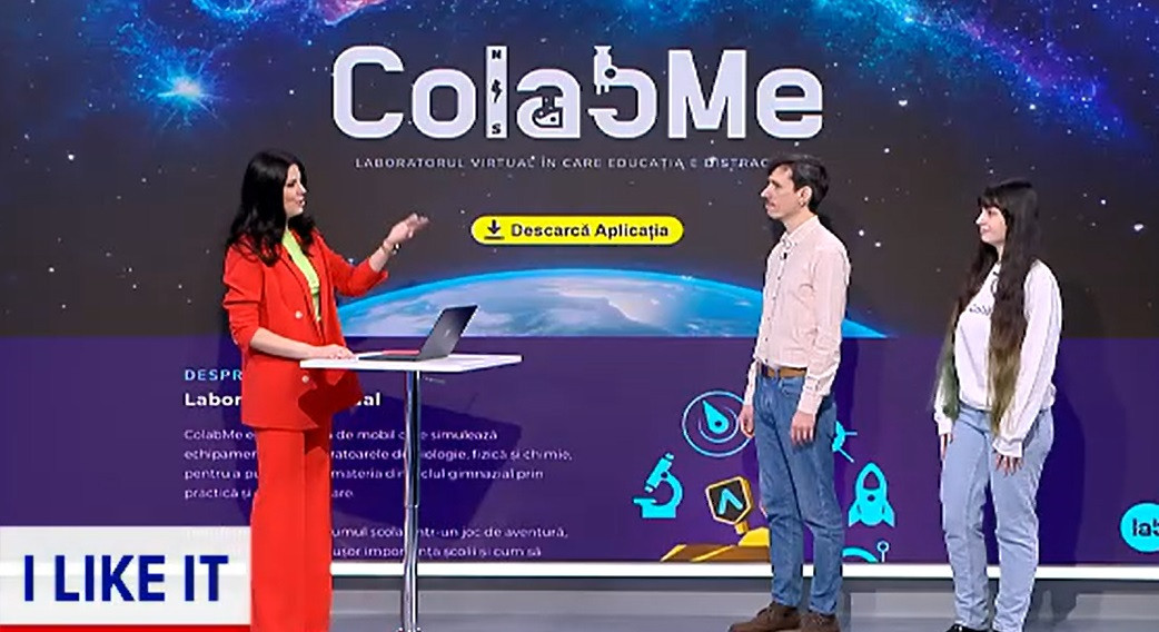 ColabMe, loboratorul virtual pentru școli. Cum funcționează aplicația care le permite elevilor să facă experimente online