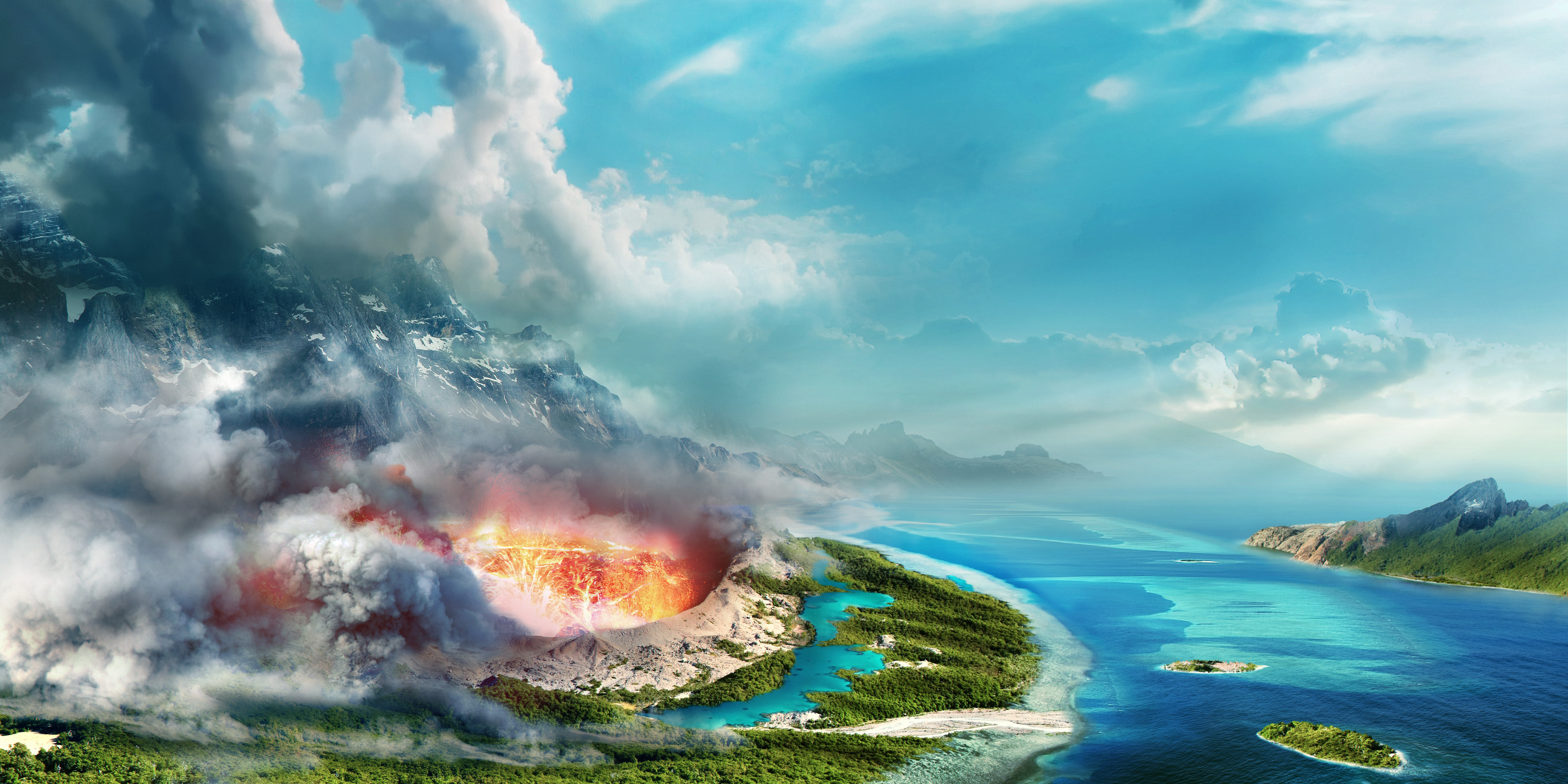 Metoda prin care oamenii au reușit să supraviețuiască uneia dintre cele mai mari erupții vulcanice din istoria Pământului