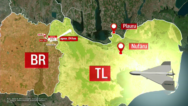 „NU ATINGE!” scrie pe o bucată din drona prăbușită în Brăila. Ce spun specialiștii despre acest incident