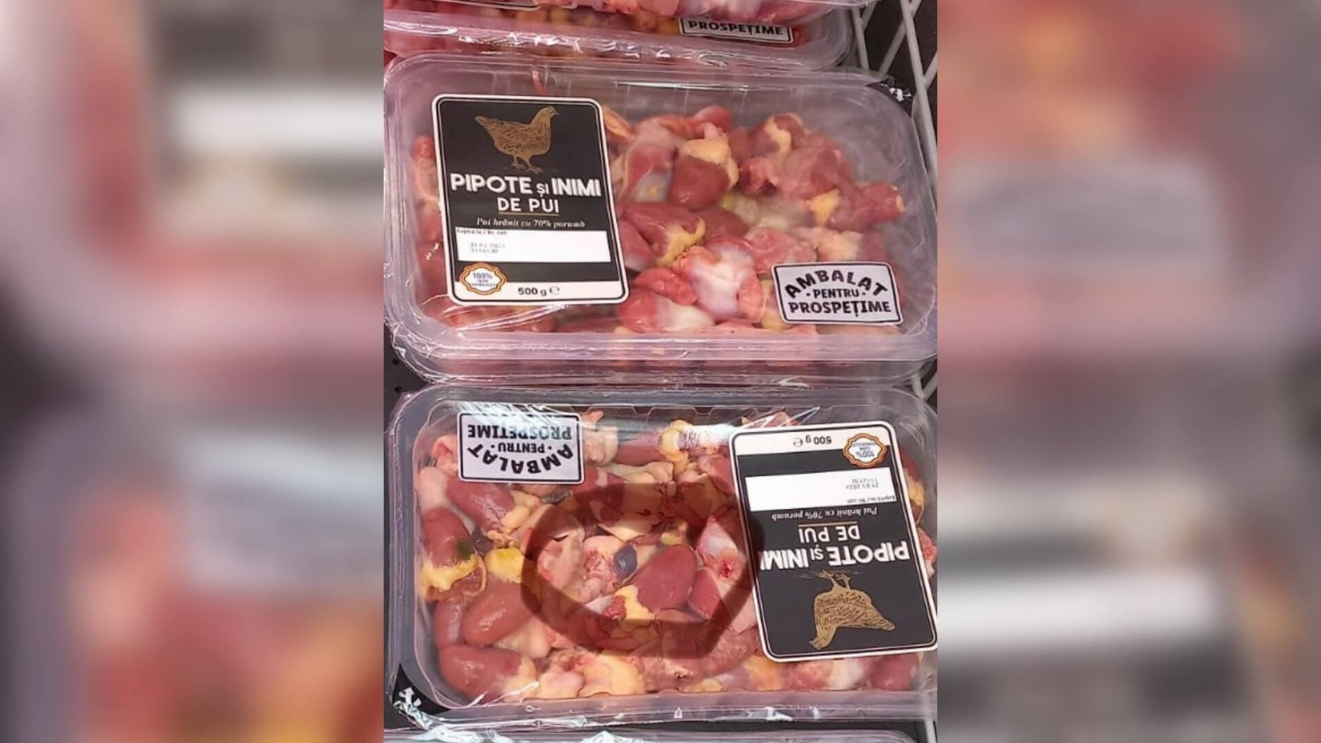 Salmonella găsită în mai multe produse din carne de pui în magazinele din țară. ANPC a retras loturile de la vânzare