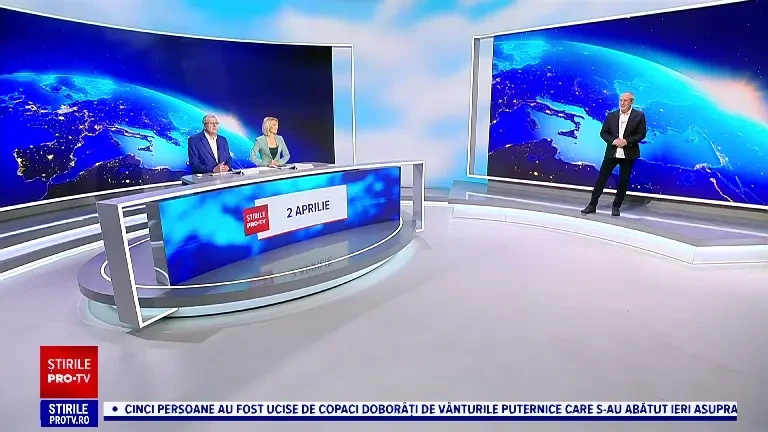 Vremea azi, 2 aprilie. Vântul va aduce un aer mai rece. În zona intracarpatică vin şi ceva ploi