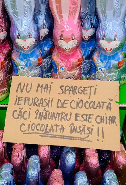 Lidl şi Heidi, după ce au apărut clipuri pe Tik Tok despre existenţa banilor în figurinele de Paşte. „Nu e nimic înăuntru”