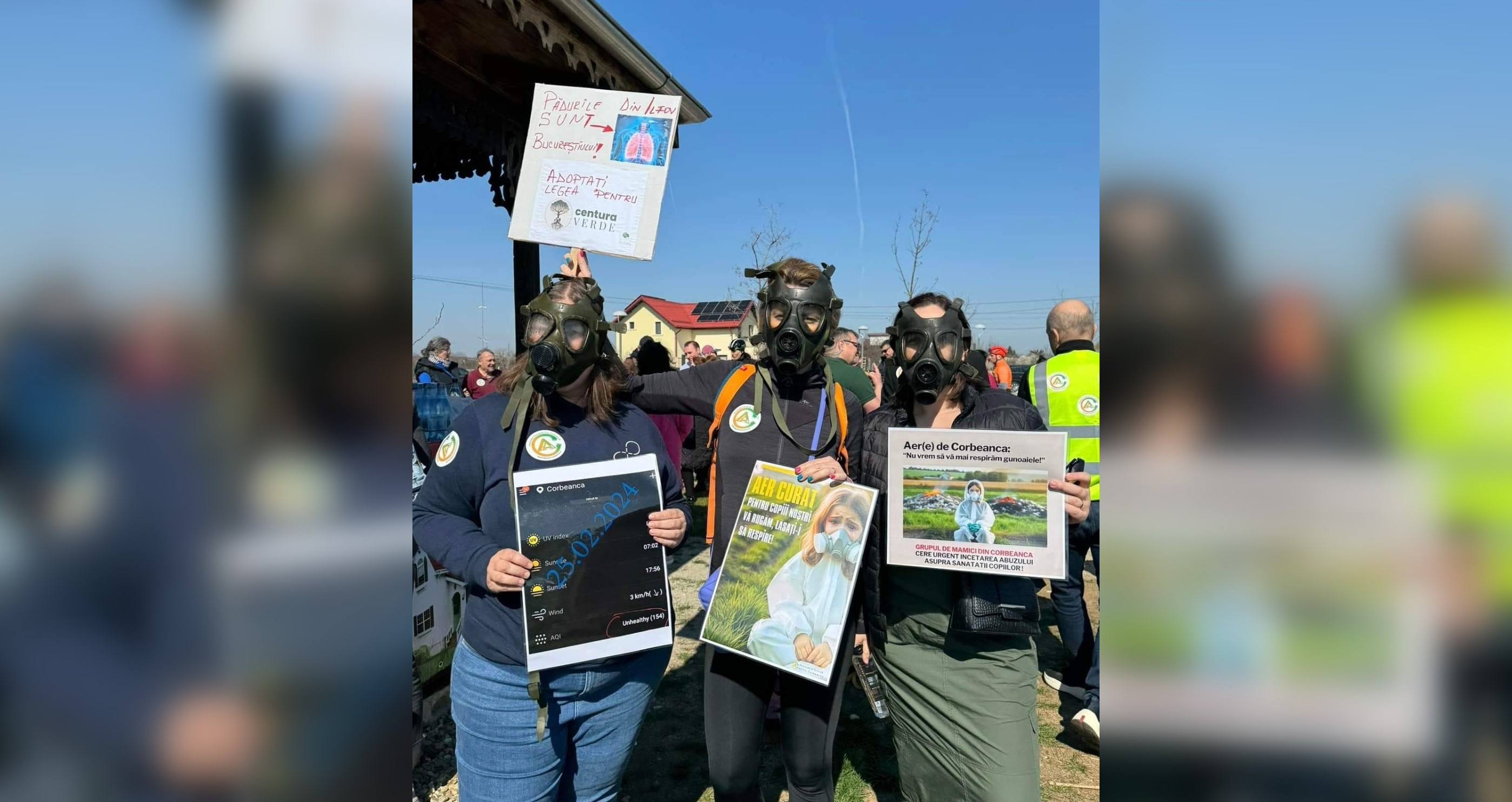 Cetățenii din Corbeanca protestează din nou, sâmbătă. Organizatorii susțin că arderile ilegale de deșeuri nu au fost oprite