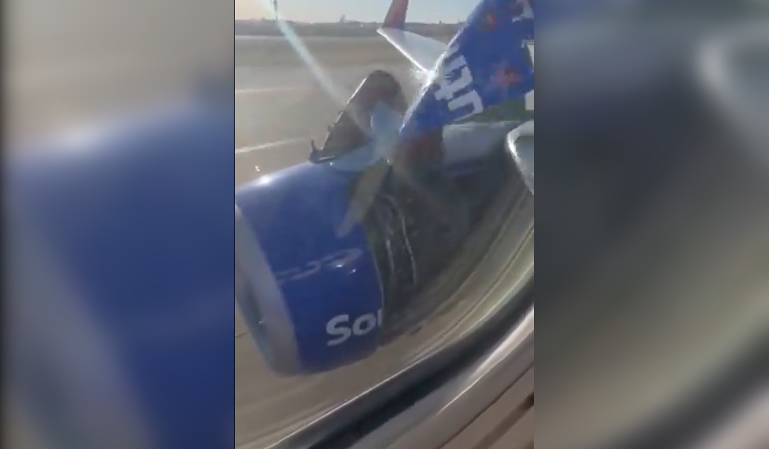 Un nou incident la zborurile cu avioane Boeing. Carcasa motorului unei aeronave s-a desprins în timpul decolării | VIDEO