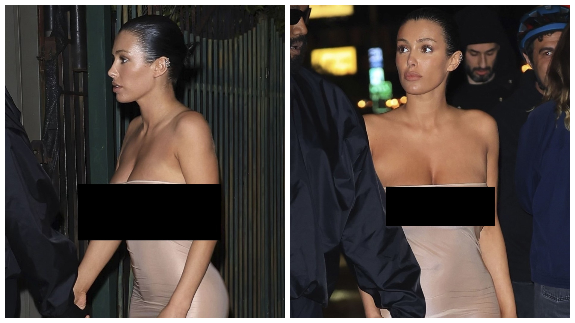 Bianca Censori, soția lui Kanye West, șochează cu o nouă apariție. Cum s-a îmbrăcat pentru o ieșire în oraș | FOTO