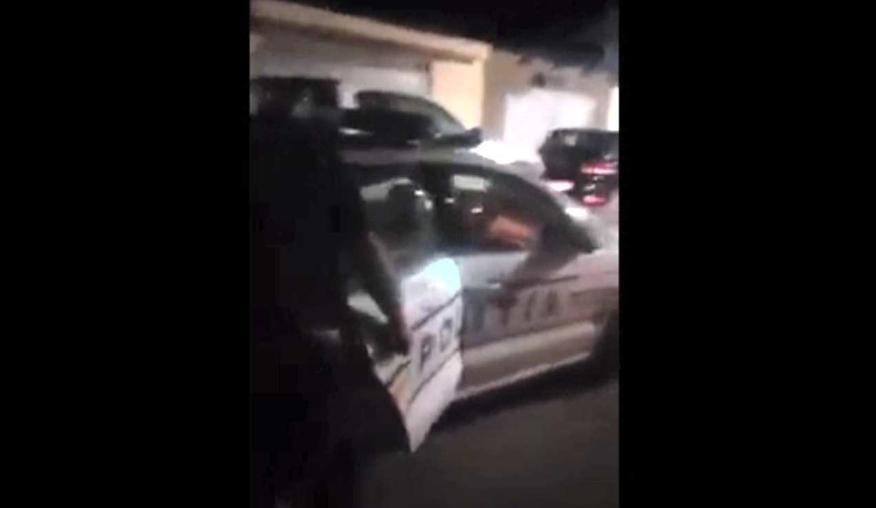 Fost șef de poliție, prins „țeapăn de beat” la volan. A fost filmat de un cetățean