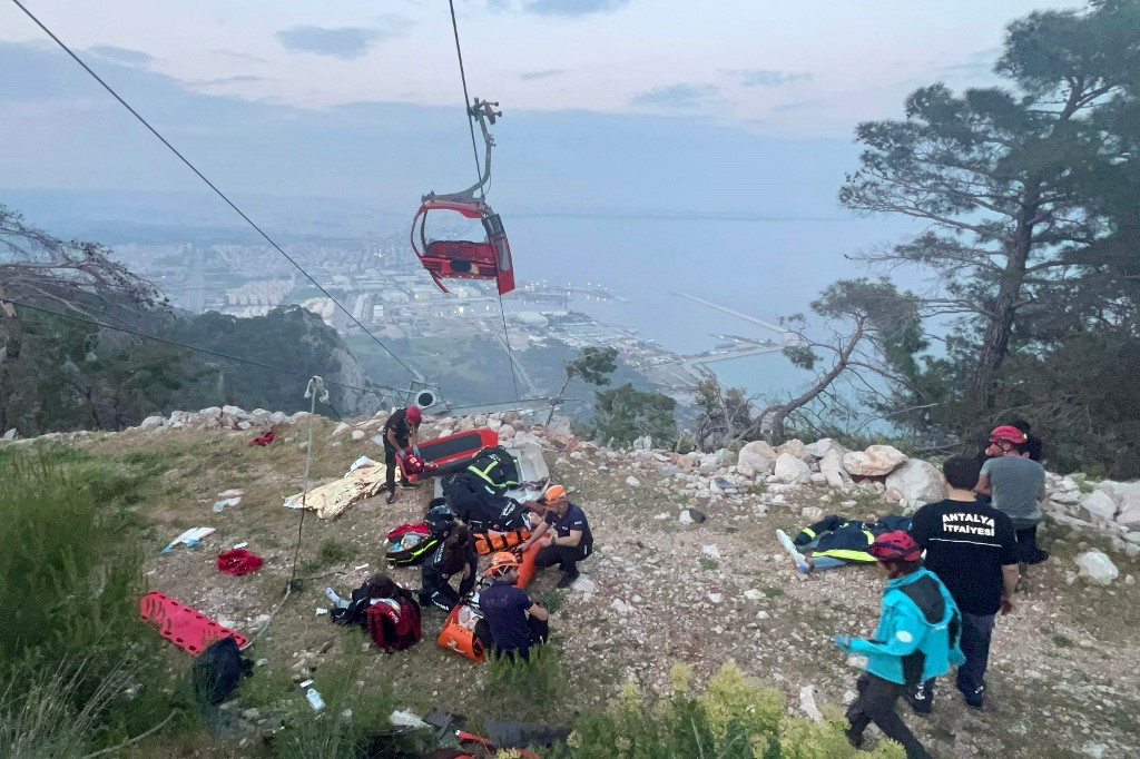 accident, Antalya, Turcia