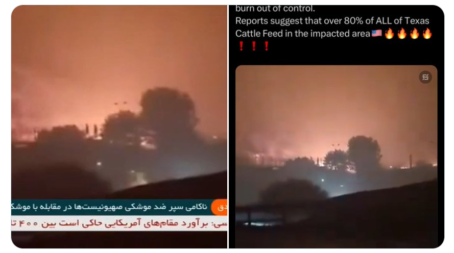 Propagandă penibilă: Iran prezintă un incendiu din Chile drept urmări ale atacului său în Israel. Se aude chiar și spaniola