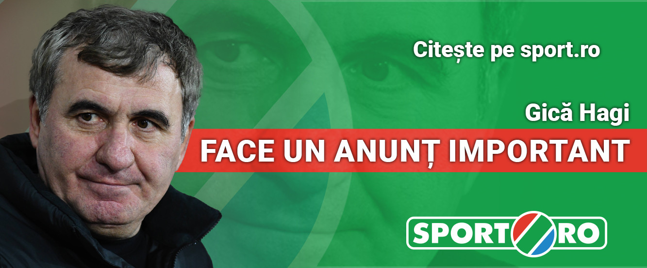 Gică Hagi face un anunț important