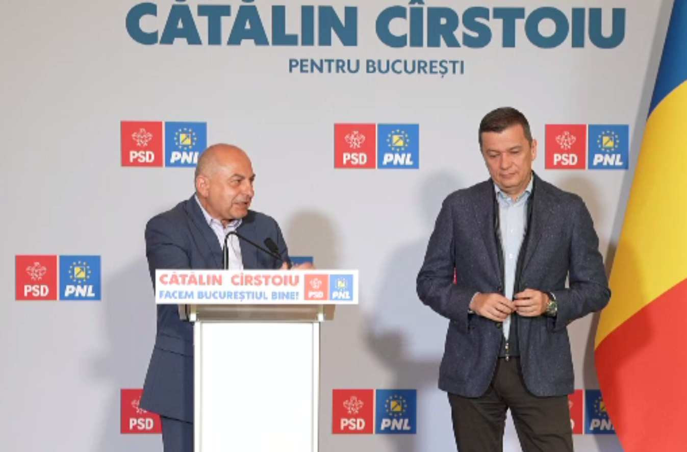 Nemulțumire în alianța PSD-PNL din cauza lui Cătălin Cîrstoiu: „Sunt candidatul de pe locul trei, candidatul care se retrage”