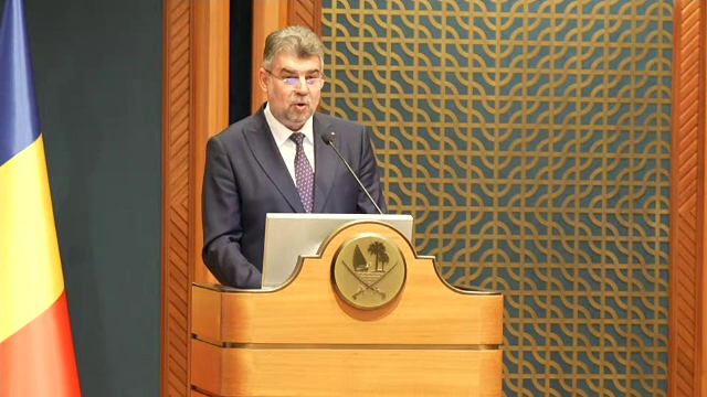 Gafă rușinoasă a lui Marcel Ciolacu în Qatar. Premierul a încurcat „lecția” cu „erecția”. VIDEO