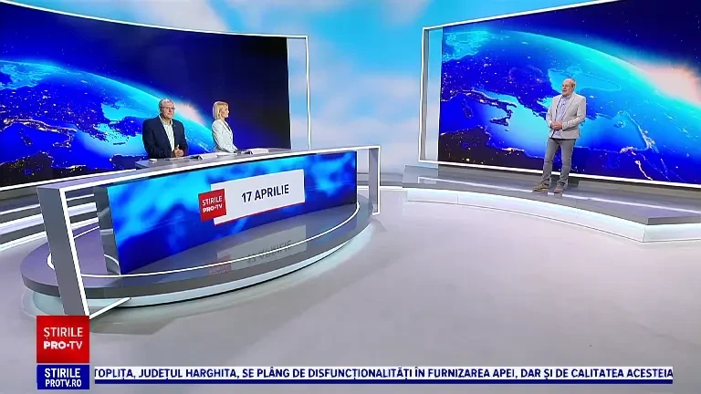 Vremea azi, 17 aprilie. O să plouă destul de mult, iar vântul o să bată mai tare în sudul şi în estul României