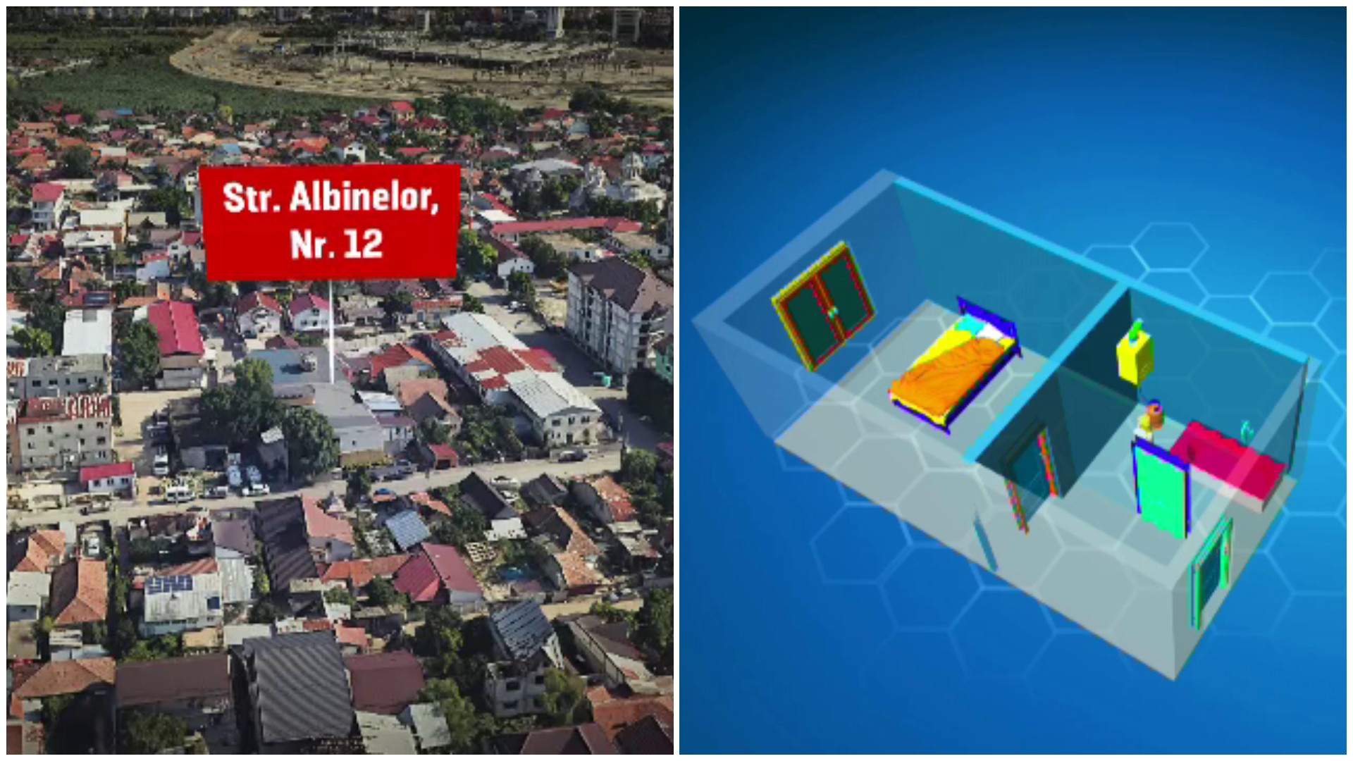 ANIMAȚIE GRAFICĂ. Cum a sărit în aer blocul din Craiova. Deflagrația a rupt pereții