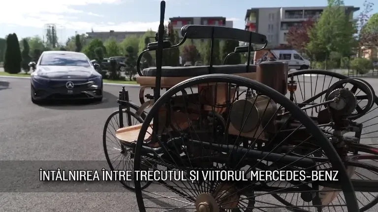 (P) Întâlnirea dintre trecutul și viitorul Mercedes-Benz