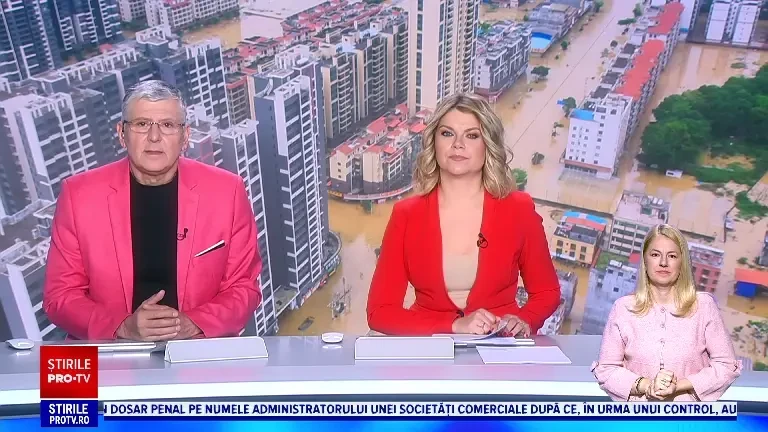 Potop în sudul Chinei. Zeci de mii de oameni au fost evacuați de urgență. Câte victime sunt până acum