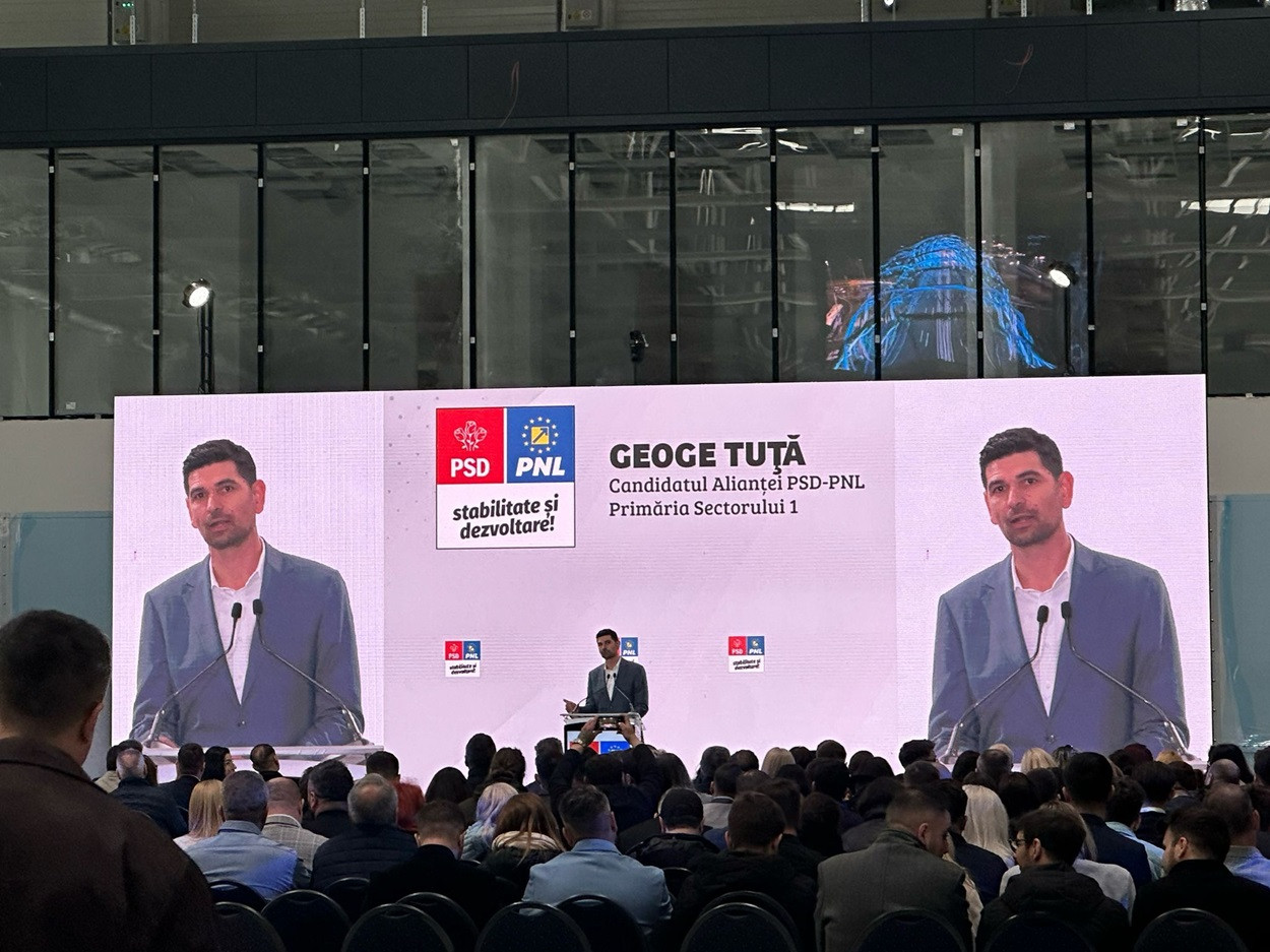 Început cu stângul pentru candidatul PSD-PNL la Primăria Sectorului 1. Gafa pe care au observat-o sute de oameni. FOTO