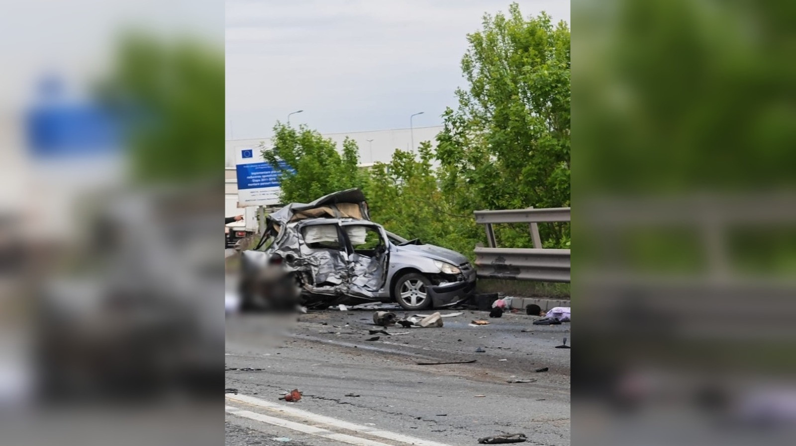 Un bărbat și fiul său de 11 ani au murit după ce tatăl a întors mașina pe linie dublă continuă, în Chitila