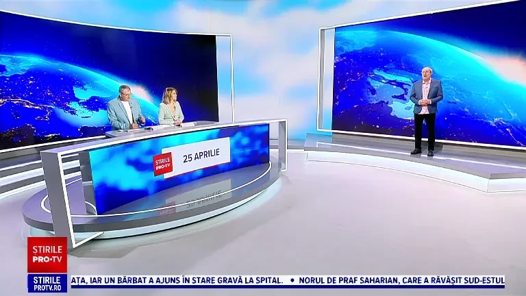 Vremea azi, 25 aprilie. Zonele din România vizate de ploi și vânt puternic. Se răcește aproape peste tot