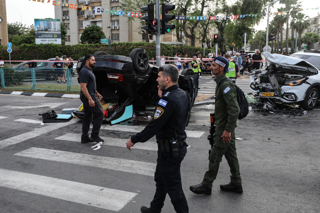 Accidentul despre care scrie toată presa din Israel. Cine se afla în mașină. VIDEO