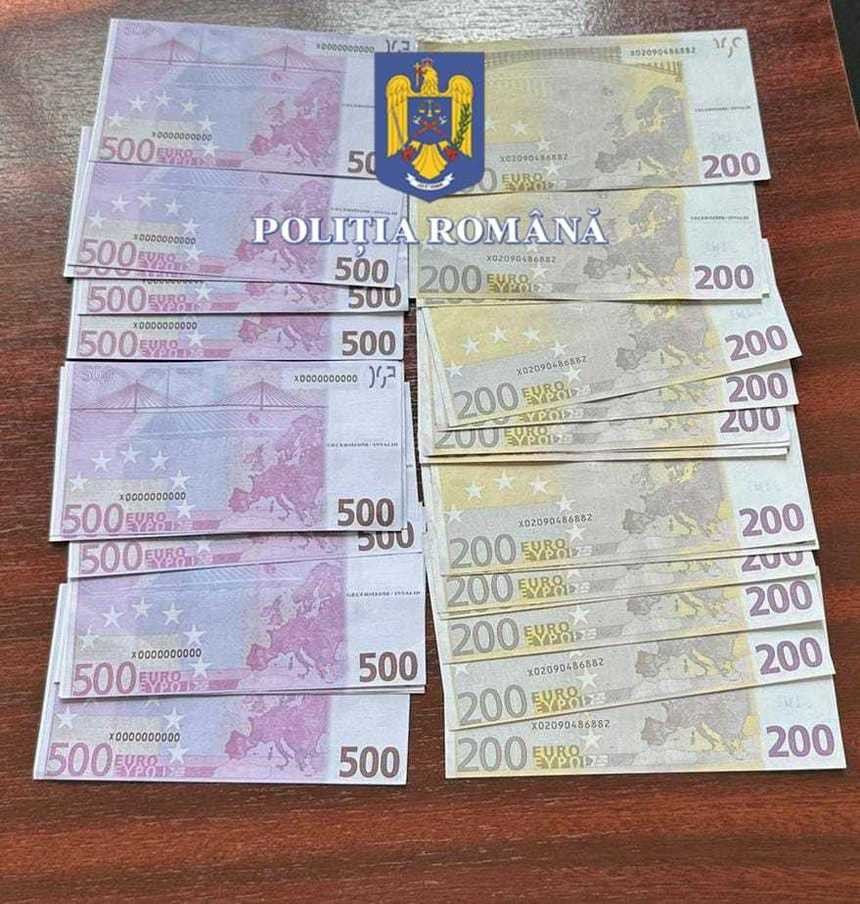 Un tânăr din Olt a fost săltat de polițiști după ce a pariat bancnote de 200 de de euro la jocuri de noroc. Care este motivul