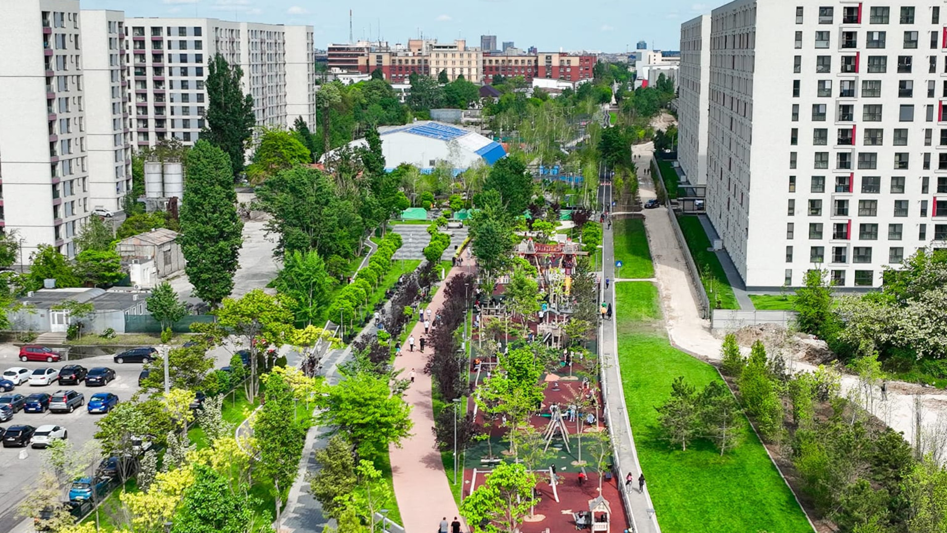 Un nou parc a fost inaugurat în București. „Este cel mai mare deschis în Capitală, după Revoluție” | FOTO