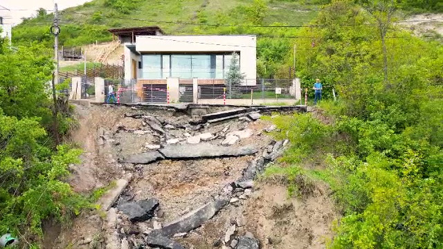 strada surpata, Cluj