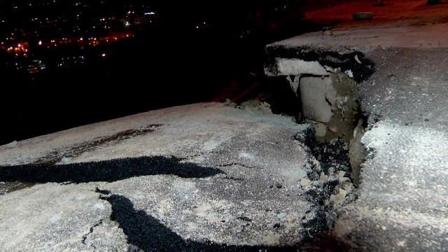 strada surpata, Cluj