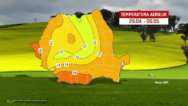 Ploile și temperaturile scăzute se întorc după Paște. Cum va fi vremea în luna mai