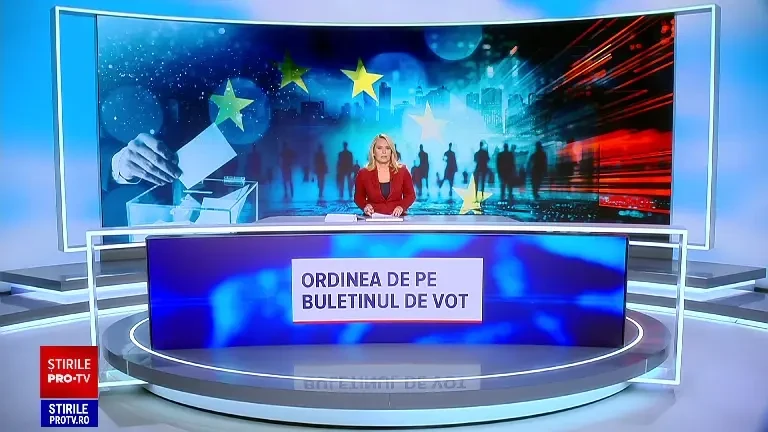 Cum vor arăta buletinele de vot la alegerile europarlamentare 2024. DOCUMENT